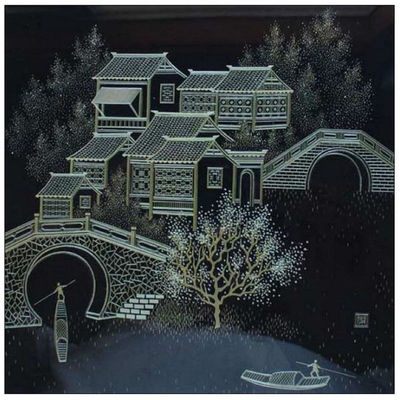 精美的中國(guó)傳統(tǒng)麥秸畫藝術(shù)(四)